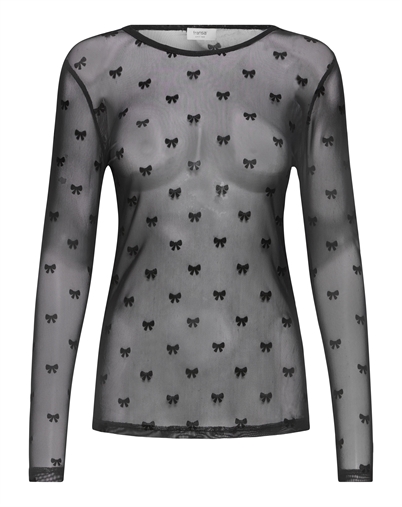 Fransa - FRDeta Langarmshirt - Black Bows